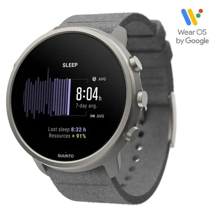 Suunto 7 w kolorze szarym kamiennym z tytanu – smartwatch z wszechstronnymi funkcjami sportowymi