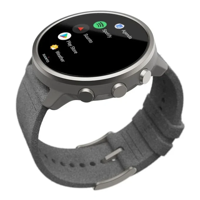 Suunto 7 w kolorze szarym kamiennym z tytanu – smartwatch z wszechstronnymi funkcjami sportowymi