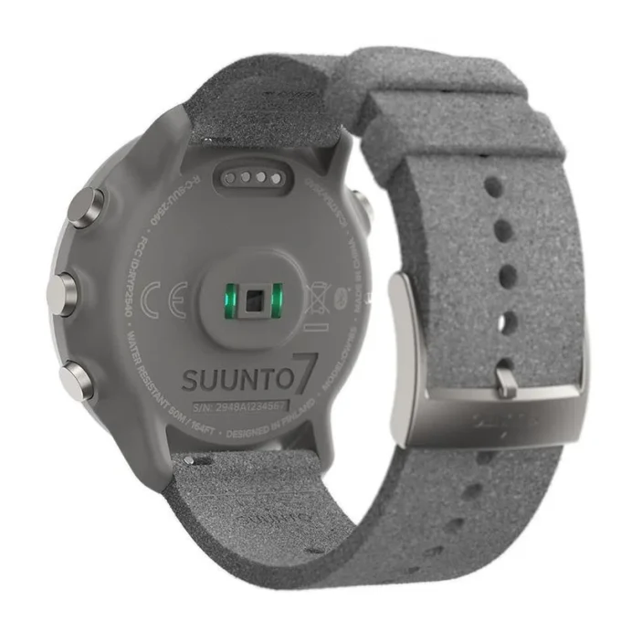 Suunto 7 w kolorze szarym kamiennym z tytanu – smartwatch z wszechstronnymi funkcjami sportowymi
