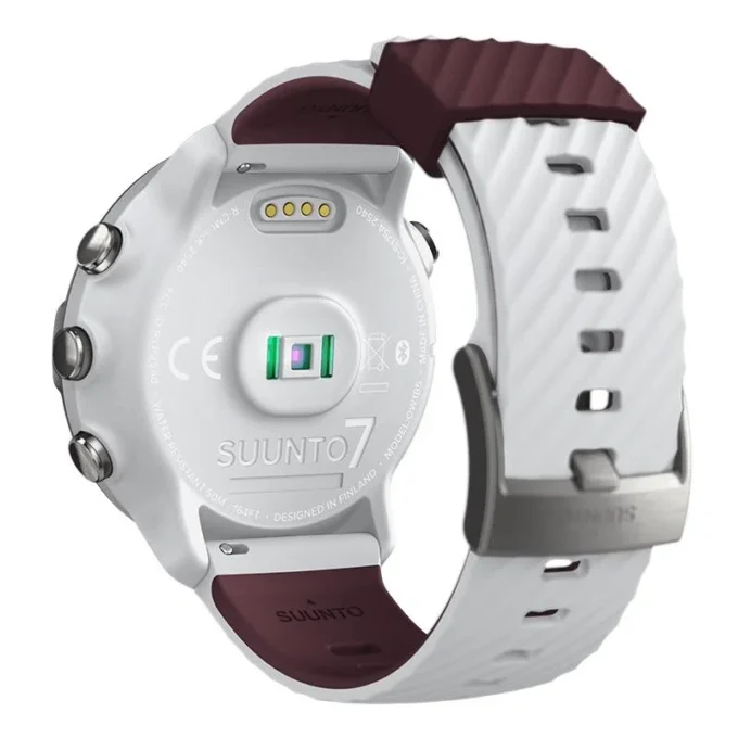 Suunto 7 white burgundy – smartwatch z wszechstronnymi funkcjami sportowymi Suunto 7 white burgundy – smartwatch z wszechstronnymi funkcjami sportowymi