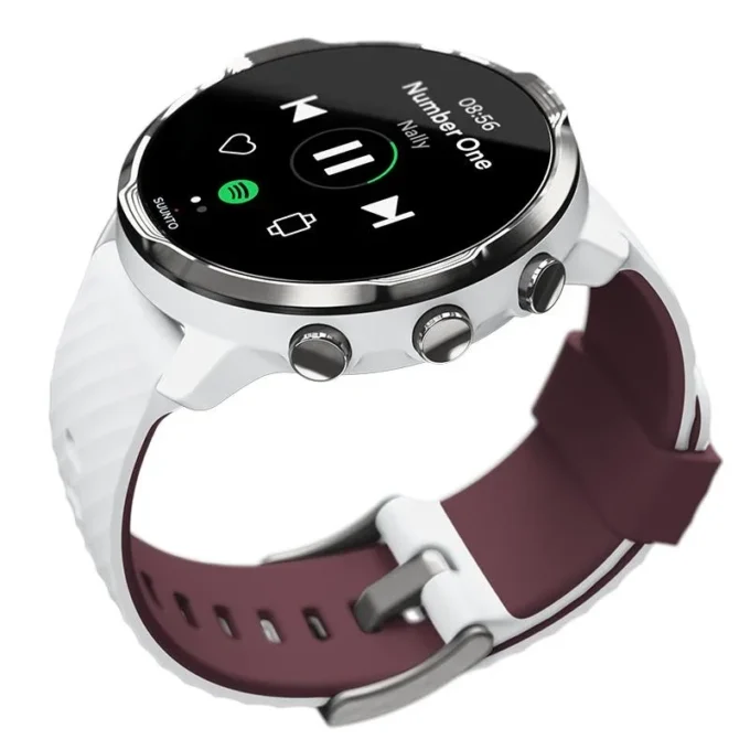 Suunto 7 white burgundy – smartwatch z wszechstronnymi funkcjami sportowymi Suunto 7 white burgundy – smartwatch z wszechstronnymi funkcjami sportowymi