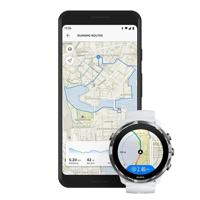 Suunto 7 white burgundy – smartwatch z wszechstronnymi funkcjami sportowymi Suunto 7 white burgundy – smartwatch z wszechstronnymi funkcjami sportowymi