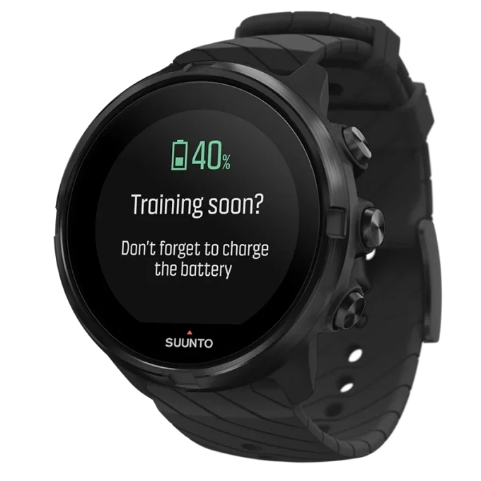 Suunto 9 All Black – sportowy zegarek z GPS i długim czasem pracy baterii Suunto 9 All Black – sportowy zegarek z GPS i długim czasem pracy baterii