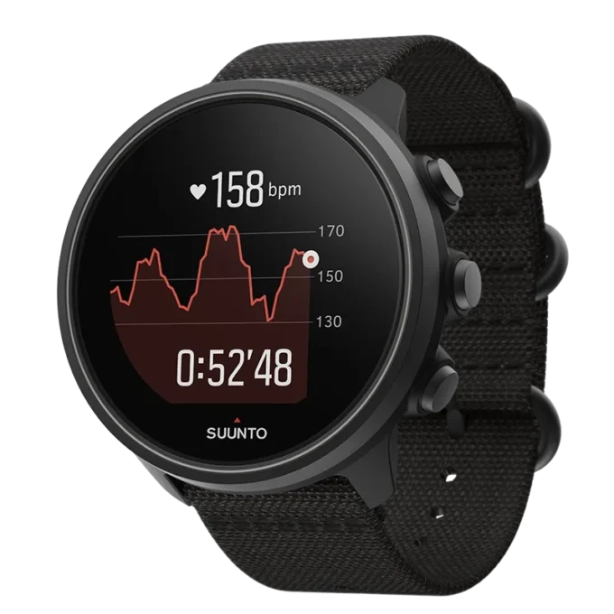 Suunto 9 Baro charcoal black titanium – wytrzymały zegarek GPS