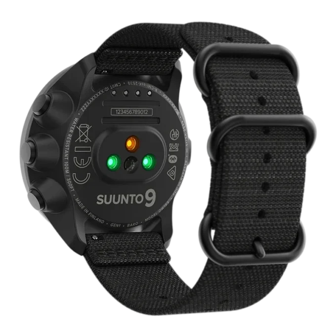 Suunto 9 Baro charcoal black titanium – wytrzymały zegarek GPS