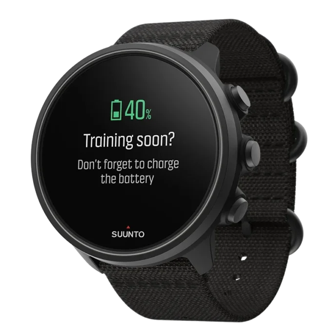 Suunto 9 Baro charcoal black titanium – wytrzymały zegarek GPS