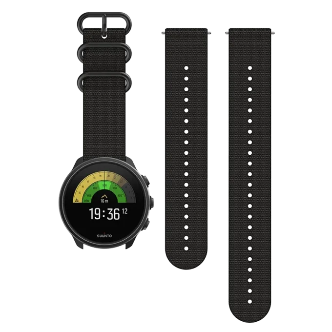 Suunto 9 Baro charcoal black titanium – wytrzymały zegarek GPS