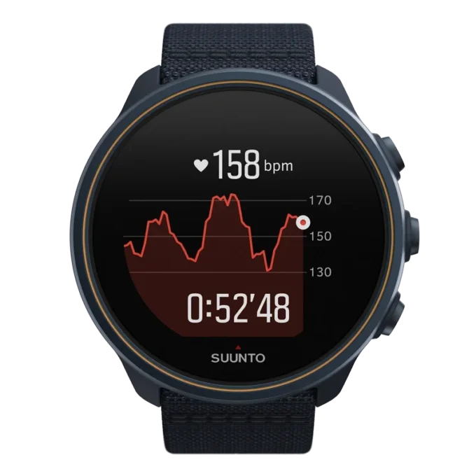Suunto 9 Baro Granite Blue Titanium – zegarek GPS do biegów ultra