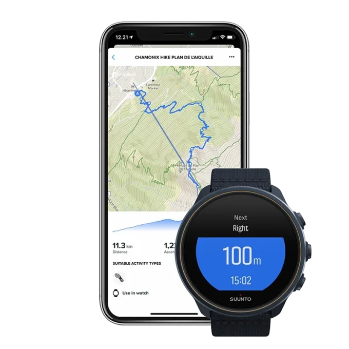 Suunto 9 Baro Granite Blue Titanium – zegarek GPS do biegów ultra