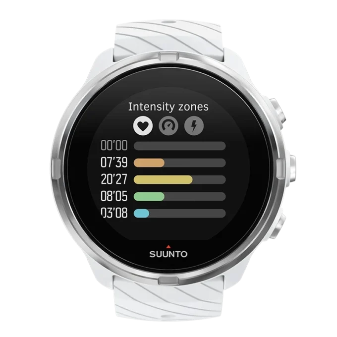 Suunto 9 biały – sportowy zegarek z GPS i długim czasem pracy baterii