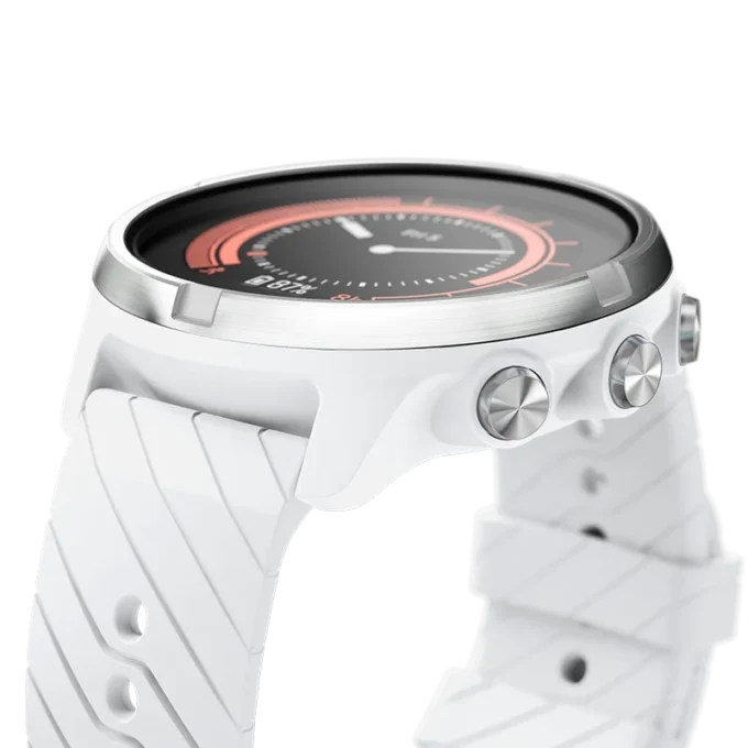 Suunto 9 biały – sportowy zegarek z GPS i długim czasem pracy baterii