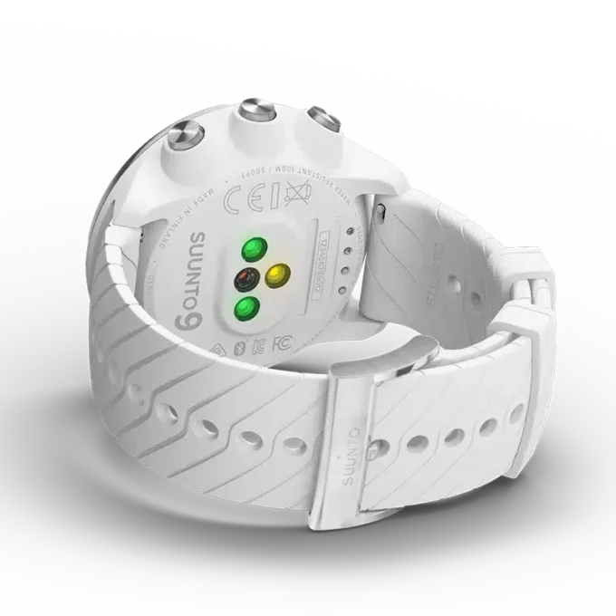 Suunto 9 biały – sportowy zegarek z GPS i długim czasem pracy baterii