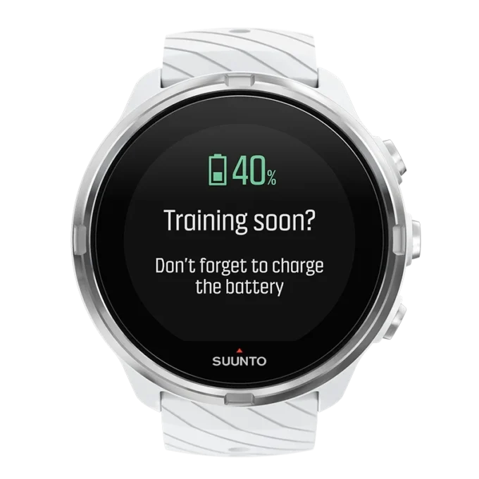 Suunto 9 biały – sportowy zegarek z GPS i długim czasem pracy baterii