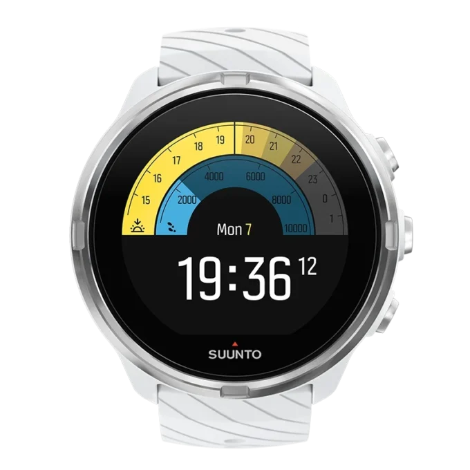 Suunto 9 biały – sportowy zegarek z GPS i długim czasem pracy baterii