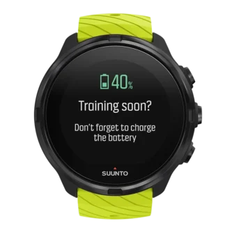 Suunto 9 lime – sportowy zegarek GPS o długiej żywotności baterii