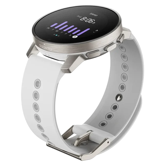 Suunto 9 Peak Birch White Titanium – ultracienki, mały, wytrzymały sportowy zegarek GPS