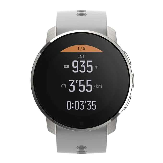 Suunto 9 Peak Birch White Titanium – ultracienki, mały, wytrzymały sportowy zegarek GPS