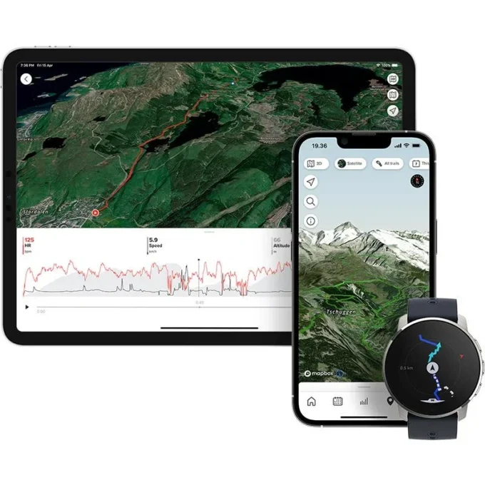 Suunto 9 Peak Granite Blue Titanium – ultracienki, mały, wytrzymały sportowy zegarek GPS
