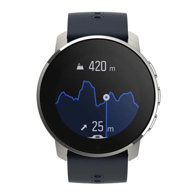 Suunto 9 Peak Granite Blue Titanium – ultracienki, mały, wytrzymały sportowy zegarek GPS