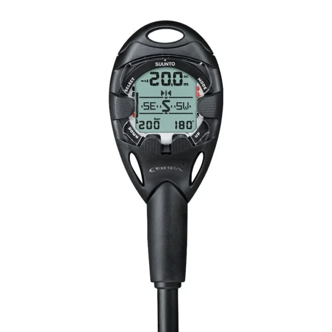 Suunto Cobra3 Black z systemem szybkiego odpinania – zaawansowany komputer do nurkowania z integracją powietrza Suunto Cobra3 Black z systemem szybkiego odpinania – zaawansowany komputer do nurkowania z integracją powietrza