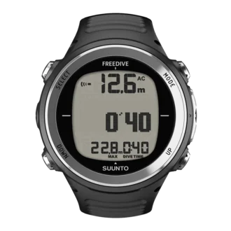 Suunto d4f black – lekki komputer przeznaczony do freedivingu Suunto d4f black – lekki komputer przeznaczony do freedivingu