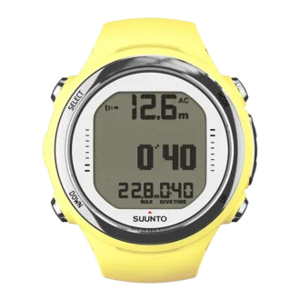 Suunto D4i novo sun – lekki i kompaktowy komputer nurkowy