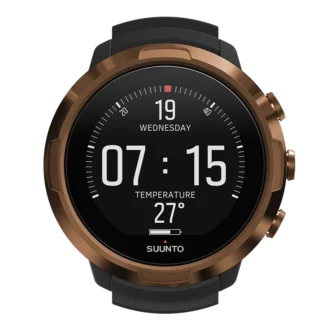 Suunto D5 copper – komputer nurkowy wielkości zegarka dla nurków rekreacyjnych
