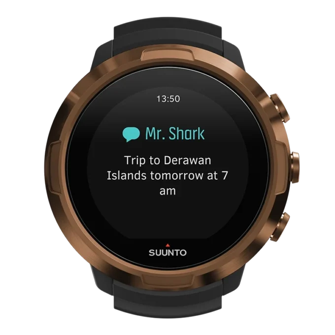 Suunto D5 copper – komputer nurkowy wielkości zegarka dla nurków rekreacyjnych