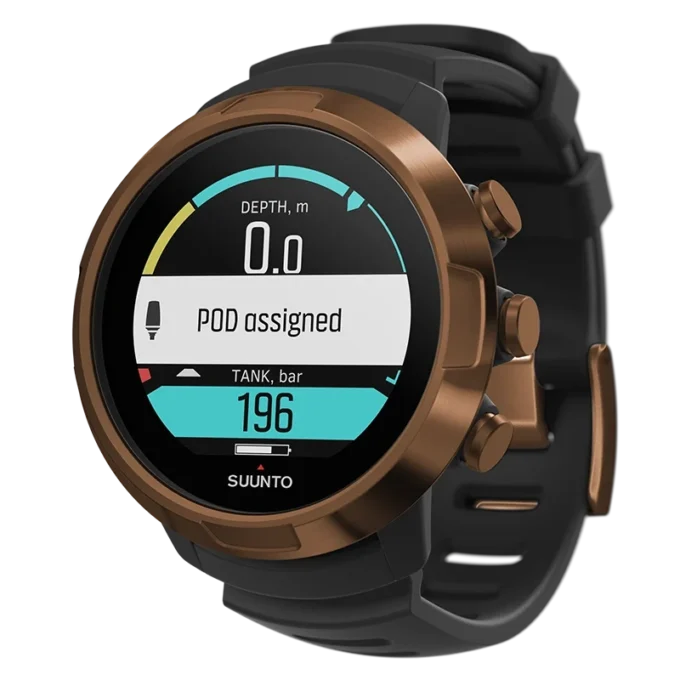 Suunto D5 copper – komputer nurkowy wielkości zegarka dla nurków rekreacyjnych