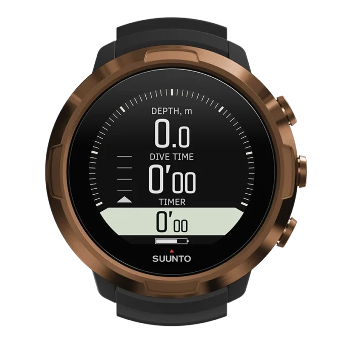 Suunto D5 copper – komputer nurkowy wielkości zegarka dla nurków rekreacyjnych