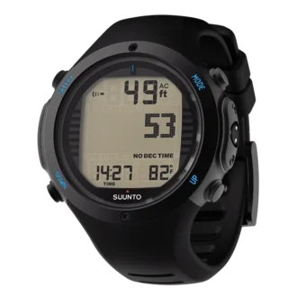 Suunto D6i novo black – wytrzymały komputer nurkowy z kompasem 3D