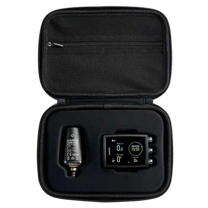 Suunto EON Core Black i Suunto Tank POD z twardym etui Suunto EON Core Black i Suunto Tank POD z twardym etui