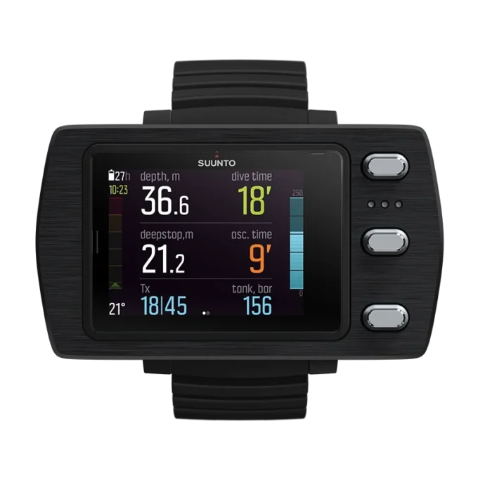 Suunto EON Steel czarny – dla nurków, którzy wymagają tego, co najlepsze Suunto EON Steel czarny – dla nurków, którzy wymagają tego, co najlepsze