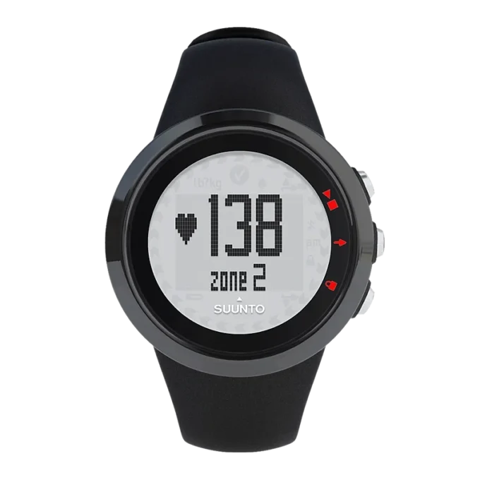 Suunto m2 black – łatwy w obsłudze zegarek fitness