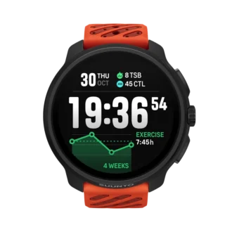Suunto Race 2 w kolorze koralowo-pomarańczowym