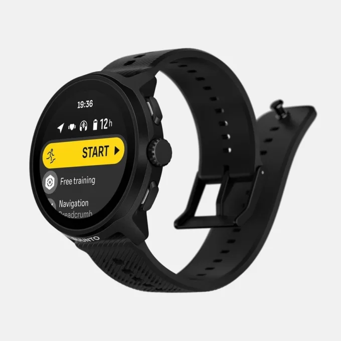 Suunto Run All Black z silikonowym paskiem Suunto Run All Black z silikonowym paskiem