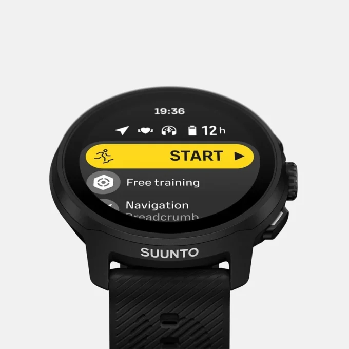 Suunto Run All Black z silikonowym paskiem Suunto Run All Black z silikonowym paskiem