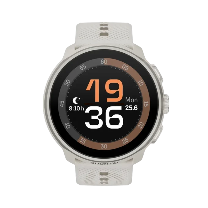 Suunto Run w kolorze mroźnej szarości z silikonowym paskiem Suunto Run w kolorze mroźnej szarości z silikonowym paskiem