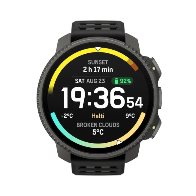 Suunto Vertical 2, czarny tytanowy