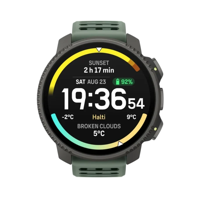 Suunto Vertical 2 tytanowy w kolorze szałwiowym Suunto Vertical 2 tytanowy w kolorze szałwiowym