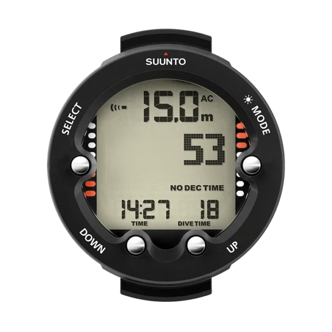 Suunto Zoop Novo Black – łatwy w obsłudze komputer nurkowy z dużym wyświetlaczem Suunto Zoop Novo Black – łatwy w obsłudze komputer nurkowy z dużym wyświetlaczem