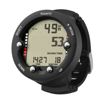 Suunto Zoop Novo Black – łatwy w obsłudze komputer nurkowy z dużym wyświetlaczem