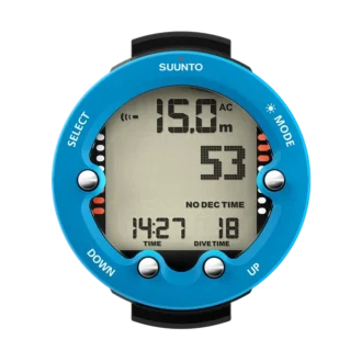 Suunto Zoop Novo Blue – łatwy w obsłudze komputer nurkowy z dużym wyświetlaczem Suunto Zoop Novo Blue – łatwy w obsłudze komputer nurkowy z dużym wyświetlaczem