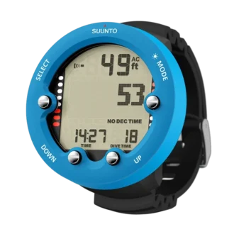 Suunto Zoop Novo Blue – łatwy w obsłudze komputer nurkowy z dużym wyświetlaczem Suunto Zoop Novo Blue – łatwy w obsłudze komputer nurkowy z dużym wyświetlaczem