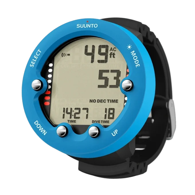 Suunto Zoop Novo Blue – łatwy w obsłudze komputer nurkowy z dużym wyświetlaczem Suunto Zoop Novo Blue – łatwy w obsłudze komputer nurkowy z dużym wyświetlaczem