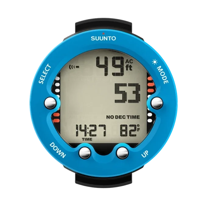 Suunto Zoop Novo Blue – łatwy w obsłudze komputer nurkowy z dużym wyświetlaczem Suunto Zoop Novo Blue – łatwy w obsłudze komputer nurkowy z dużym wyświetlaczem