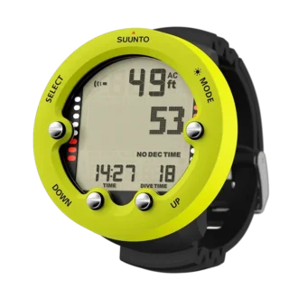 Suunto Zoop Novo Lime – łatwy w obsłudze komputer nurkowy z dużym wyświetlaczem Suunto Zoop Novo Lime – łatwy w obsłudze komputer nurkowy z dużym wyświetlaczem