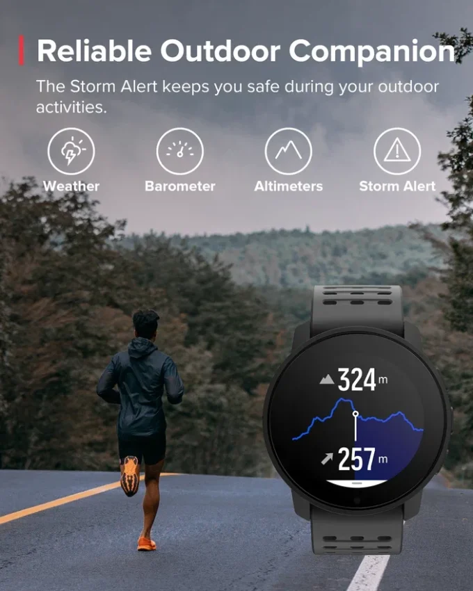 Zegarek multisportowy Suunto 9 Peak Pro All Black, całkowicie czarny, z GPS Zegarek multisportowy Suunto 9 Peak Pro All Black, całkowicie czarny, z GPS