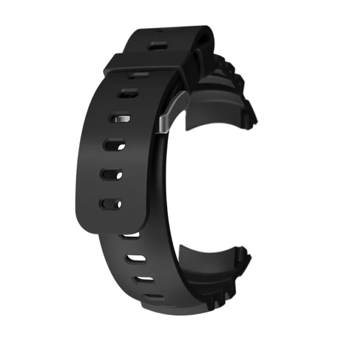 Zestaw paska Suunto Zoop Novo i Vyper Novo w kolorze czarnym z zatrzaskiem Zestaw paska Suunto Zoop Novo i Vyper Novo w kolorze czarnym z zatrzaskiem